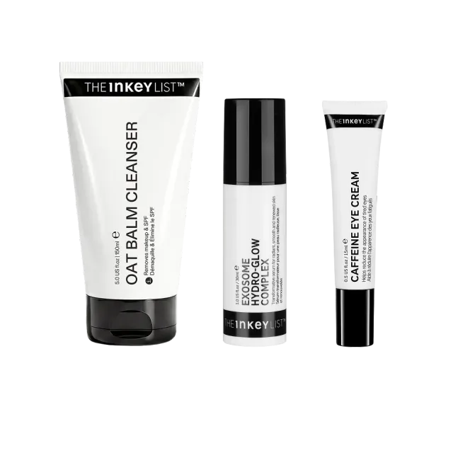 The INKEY List Make-up Prep Trio Pflegeset 3-teilig Hafer
