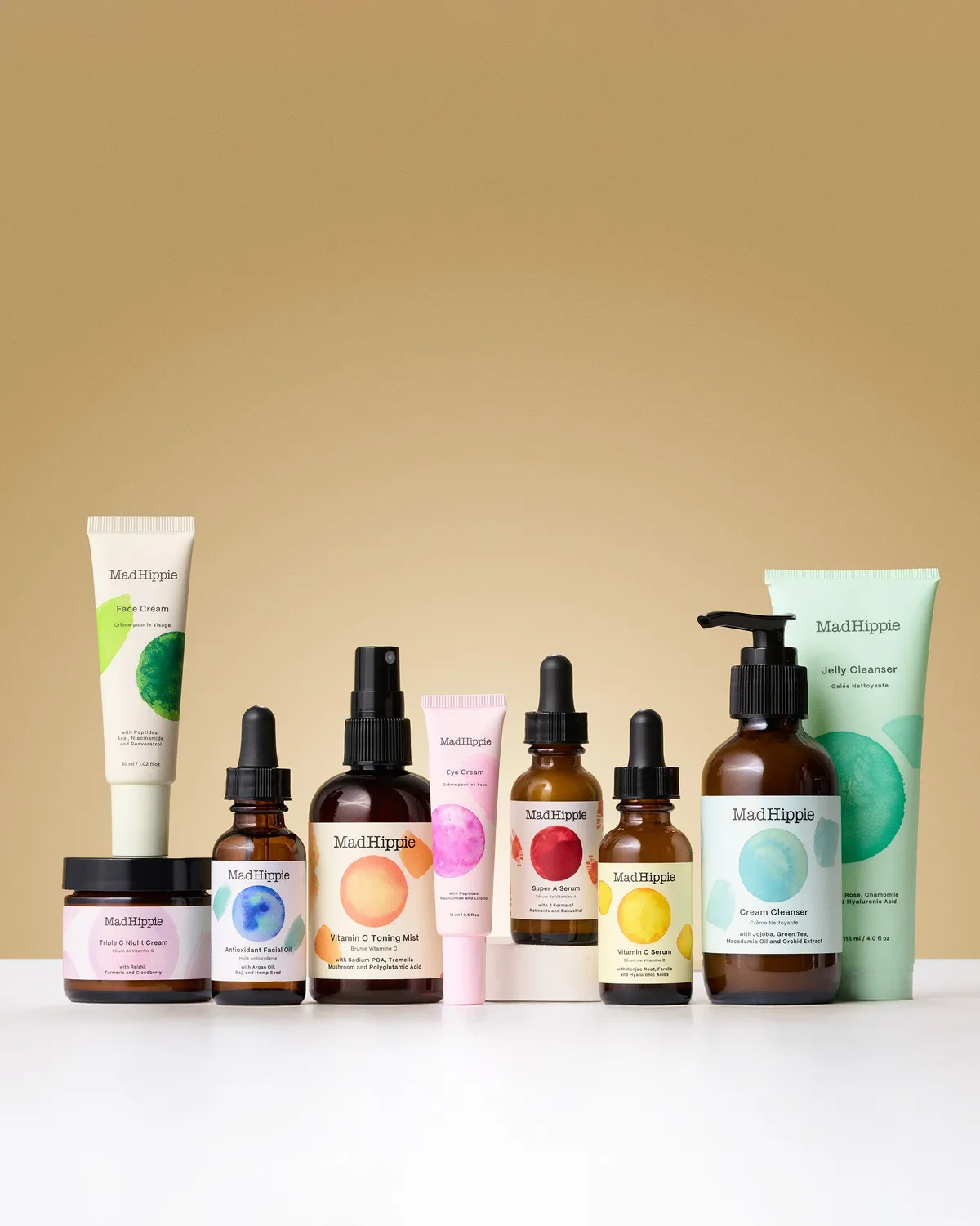 Mad Hippie The Deluxe Routine Gesichtspflege-Set 7-teilig