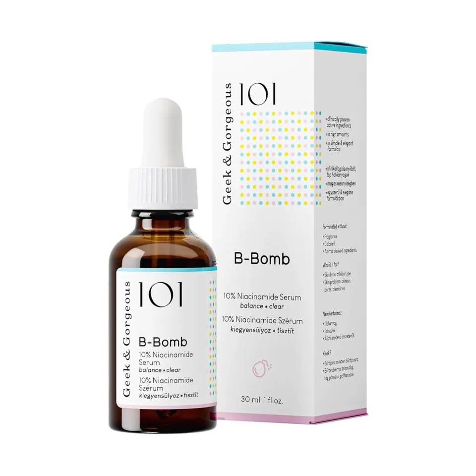 Geek & Gorgeous B-Bomb Niacinamid Serum 30 ml mit 10% Niacinamid