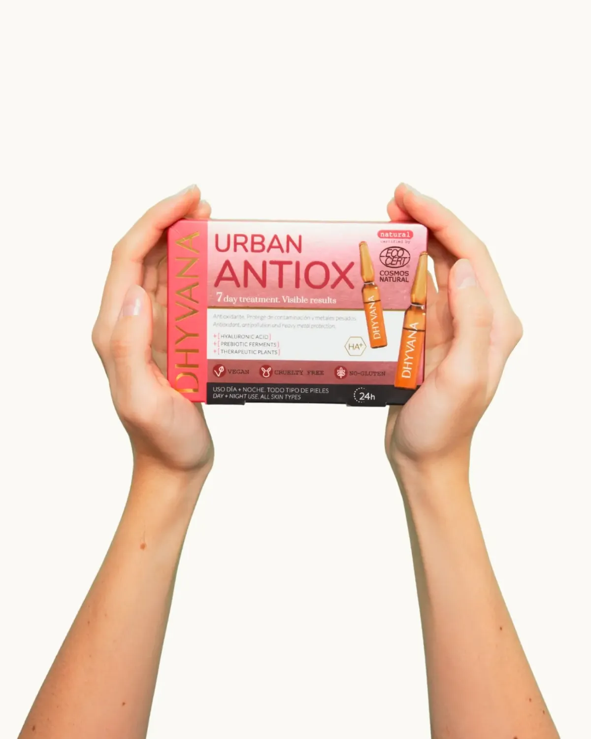 Dhyvana Urban Antiox Serum mit Hyaluron für Stadt-Haut