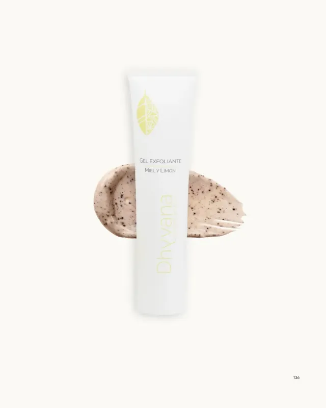 Dhyvana Honig Zitrone Peeling-Gel 100 ml für alle Hauttypen