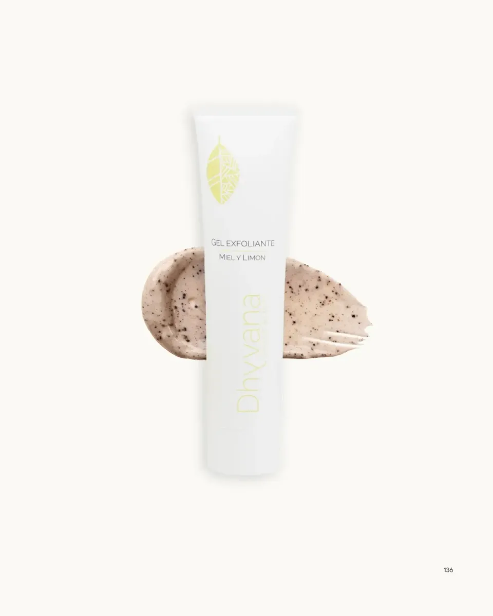 Dhyvana Honig Zitrone Peeling-Gel 100 ml für alle Hauttypen