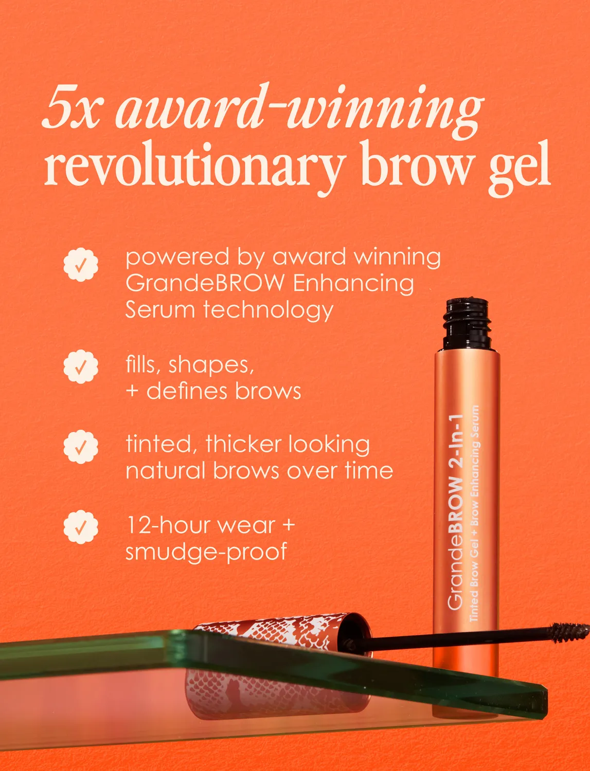 Grande Cosmetics GrandeBROW 2-in-1 Brauengel getönt