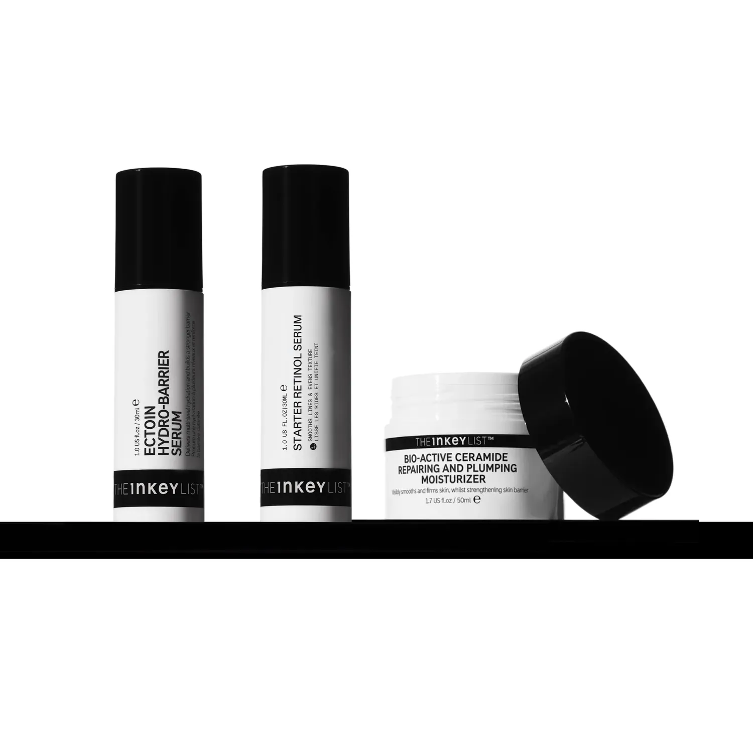 The INKEY List Fine Lines & Wrinkles Trio Pflegeset 3-teilig Retinol