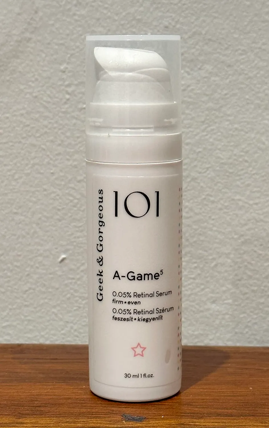 Geek & Gorgeous A-Game 5 Retinal Serum 30 ml für empfindliche Haut