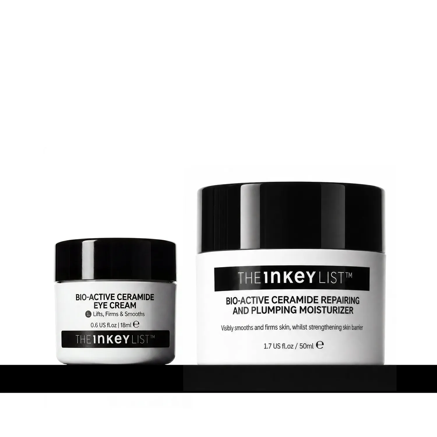 The INKEY List Ceramide Duo Gesichts- & Augencreme Barriere