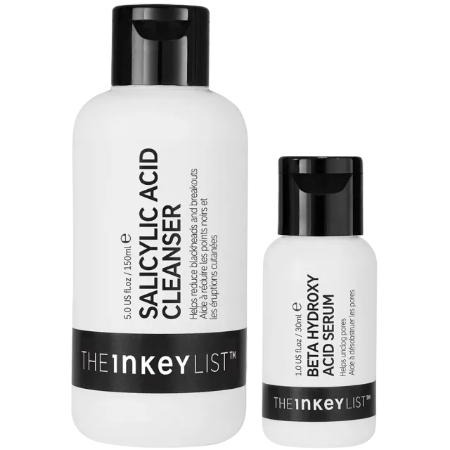The INKEY List Deep Cleanse Duo Set 150ml+30ml mit Salicylsäure