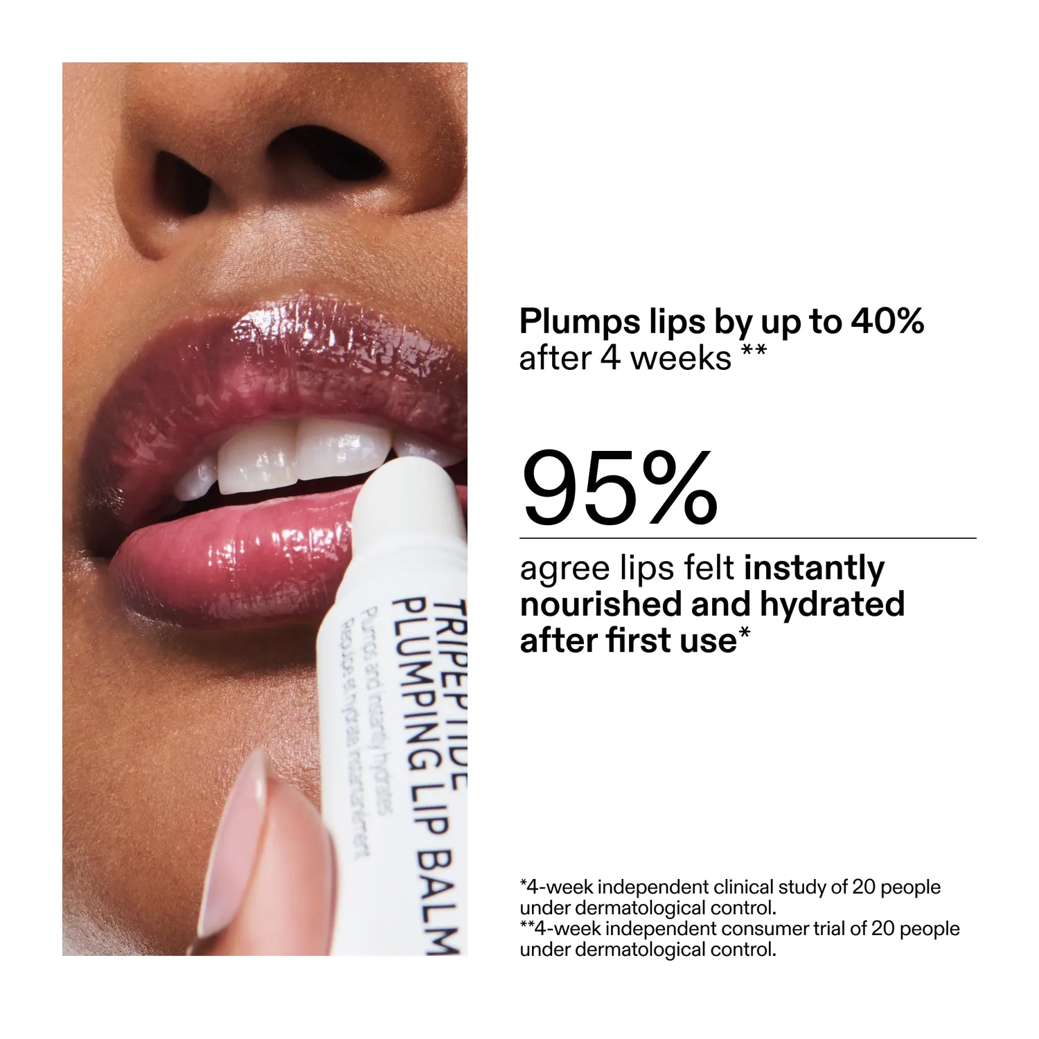 The INKEY List Tripeptide Lippenbalsam Pink 10ml Berry