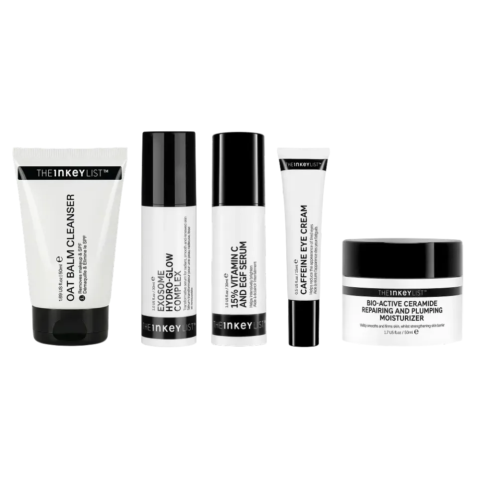 The INKEY List Bestselling Intro to Great Skin Pflegeset 5-teilig Glow