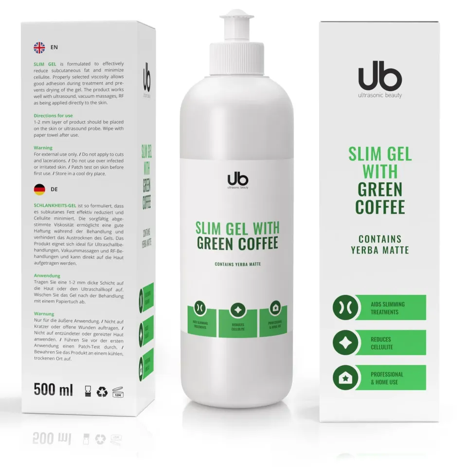 UB Professional Body Contouring Gel 500ml Grüner Kaffee