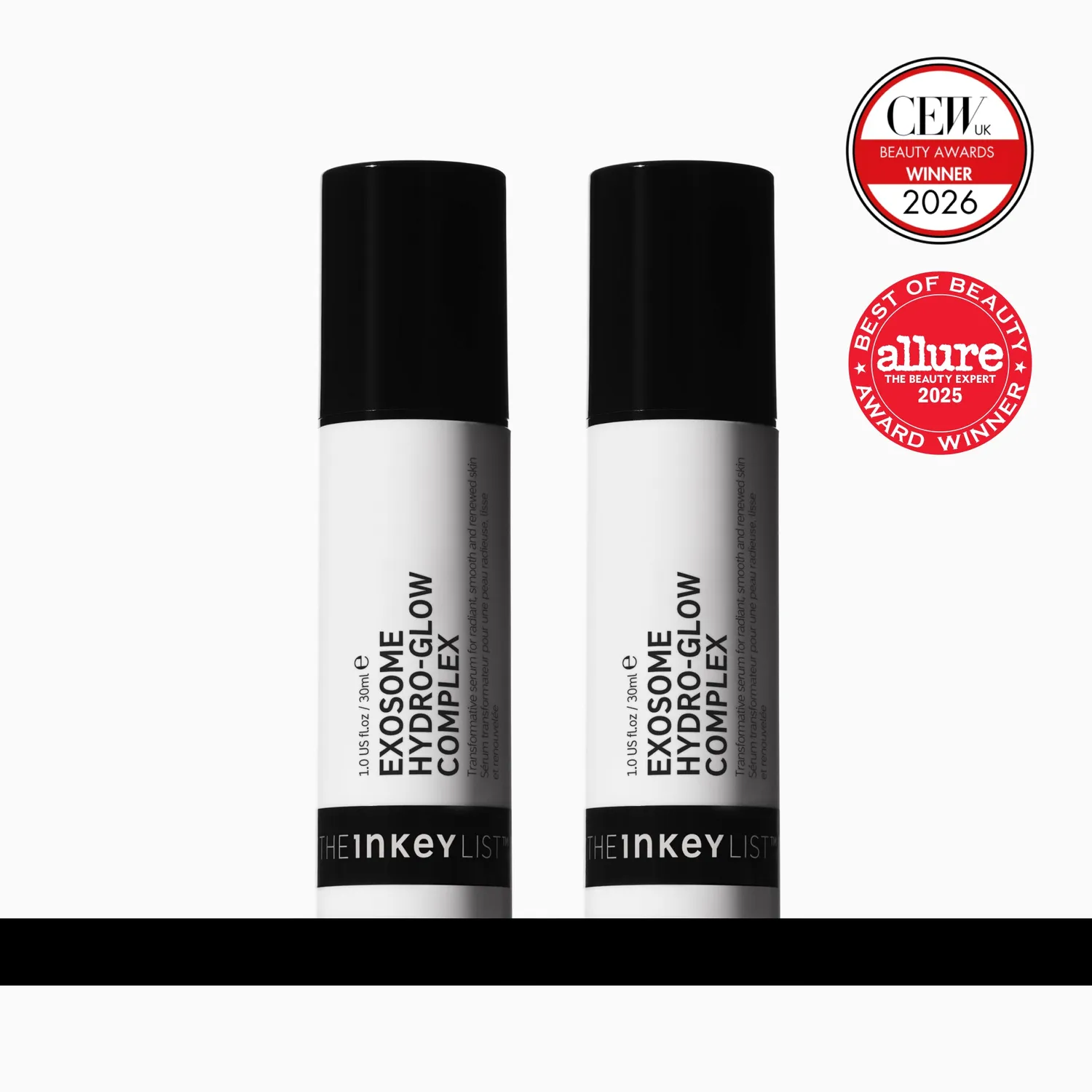 The INKEY List Exosome Hydro-Glow Complex Duo Serum Glow