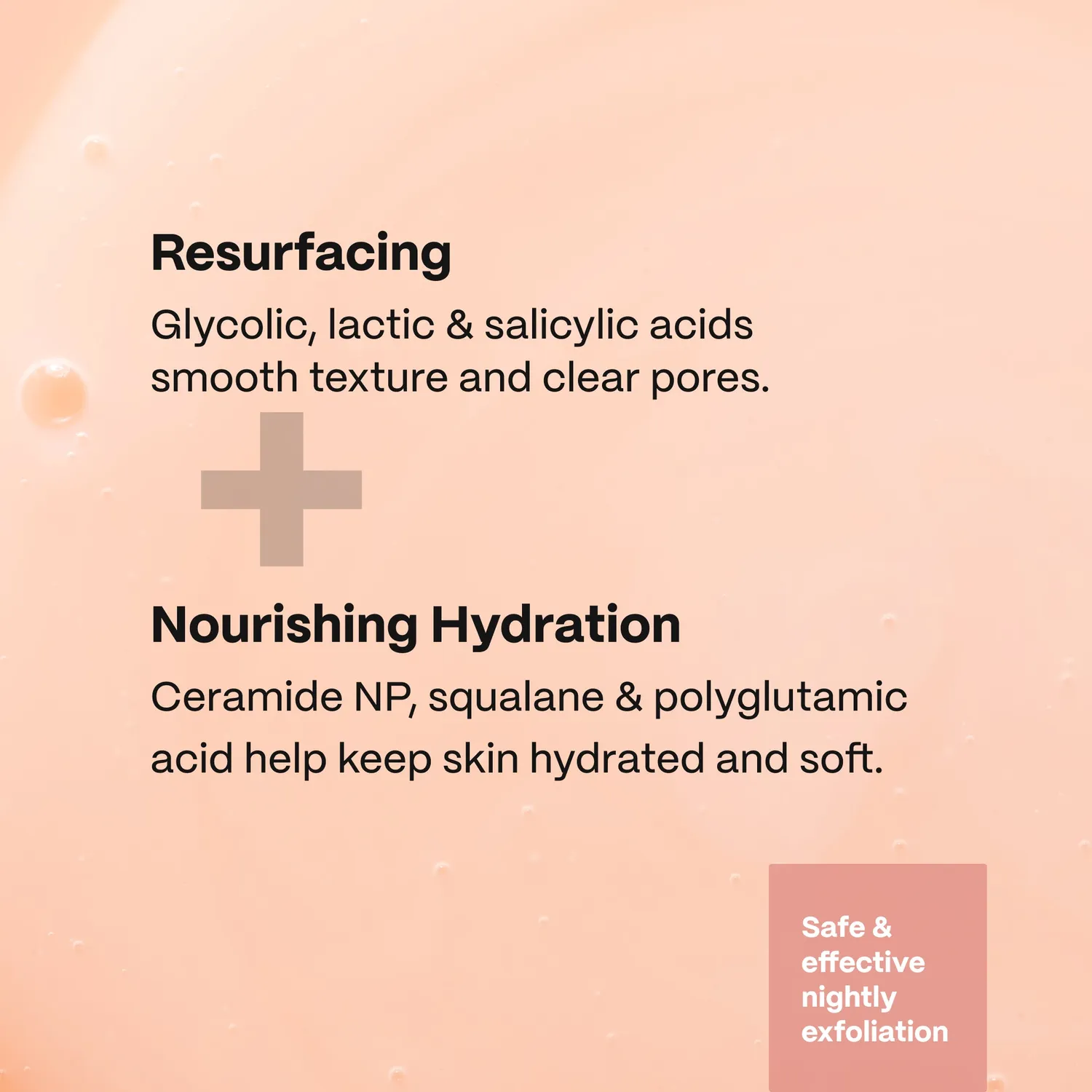 Mad Hippie AHA + BHA Milk Serum Gesichtsserum Peeling Nacht