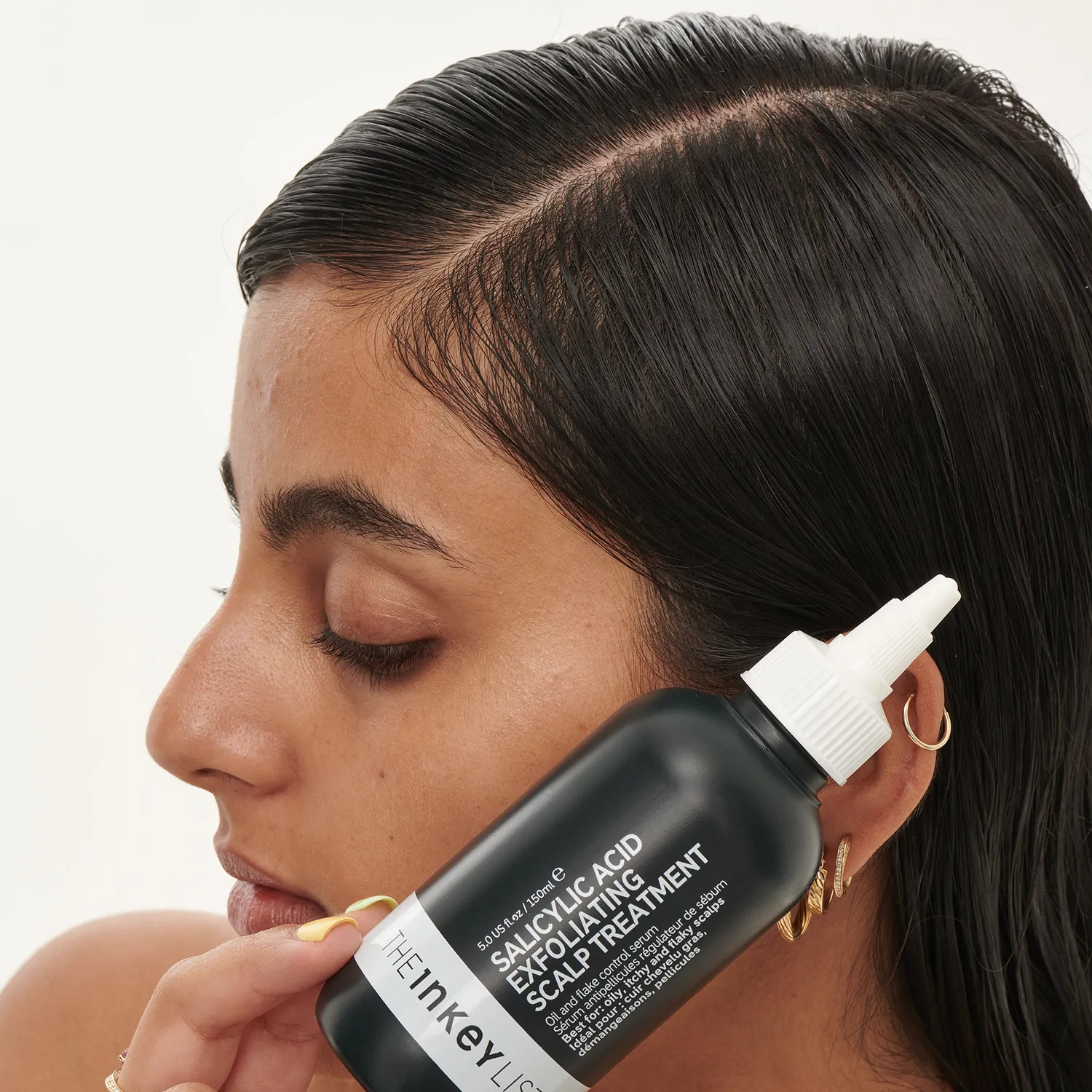 The INKEY List Scalp Duo Haarset 2x150 ml fettige Kopfhaut