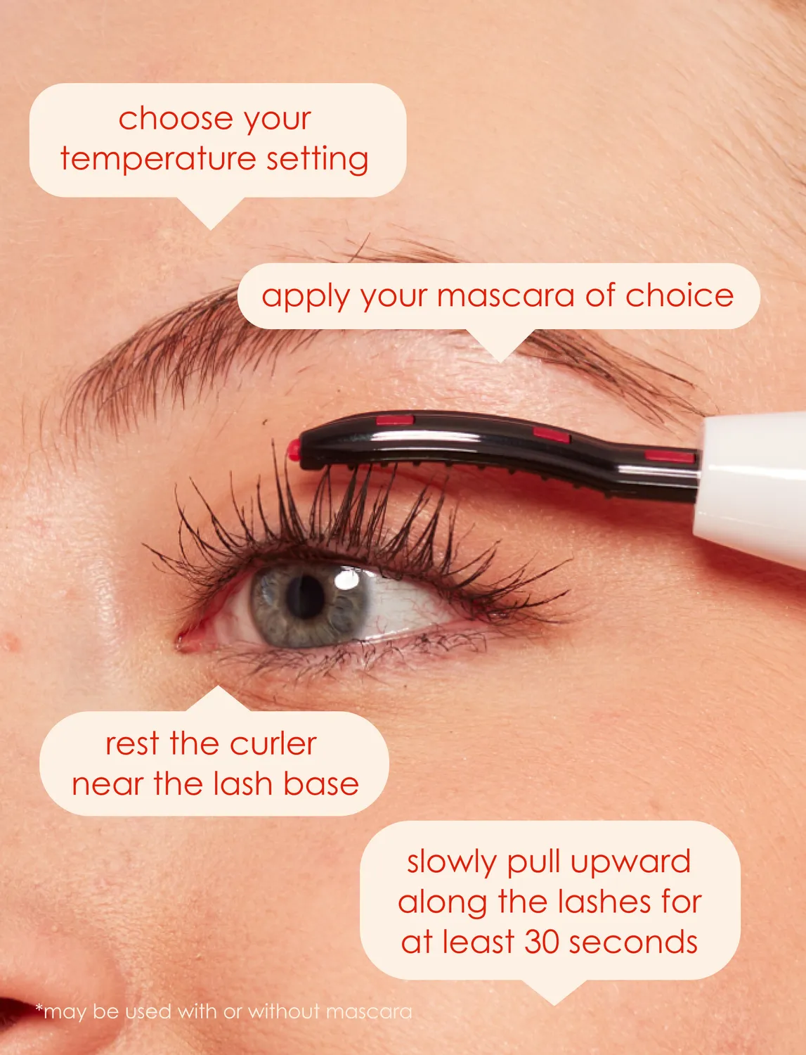 Grande Cosmetics GrandeLASH-LIFT Wimpernformer sanfte Wärme