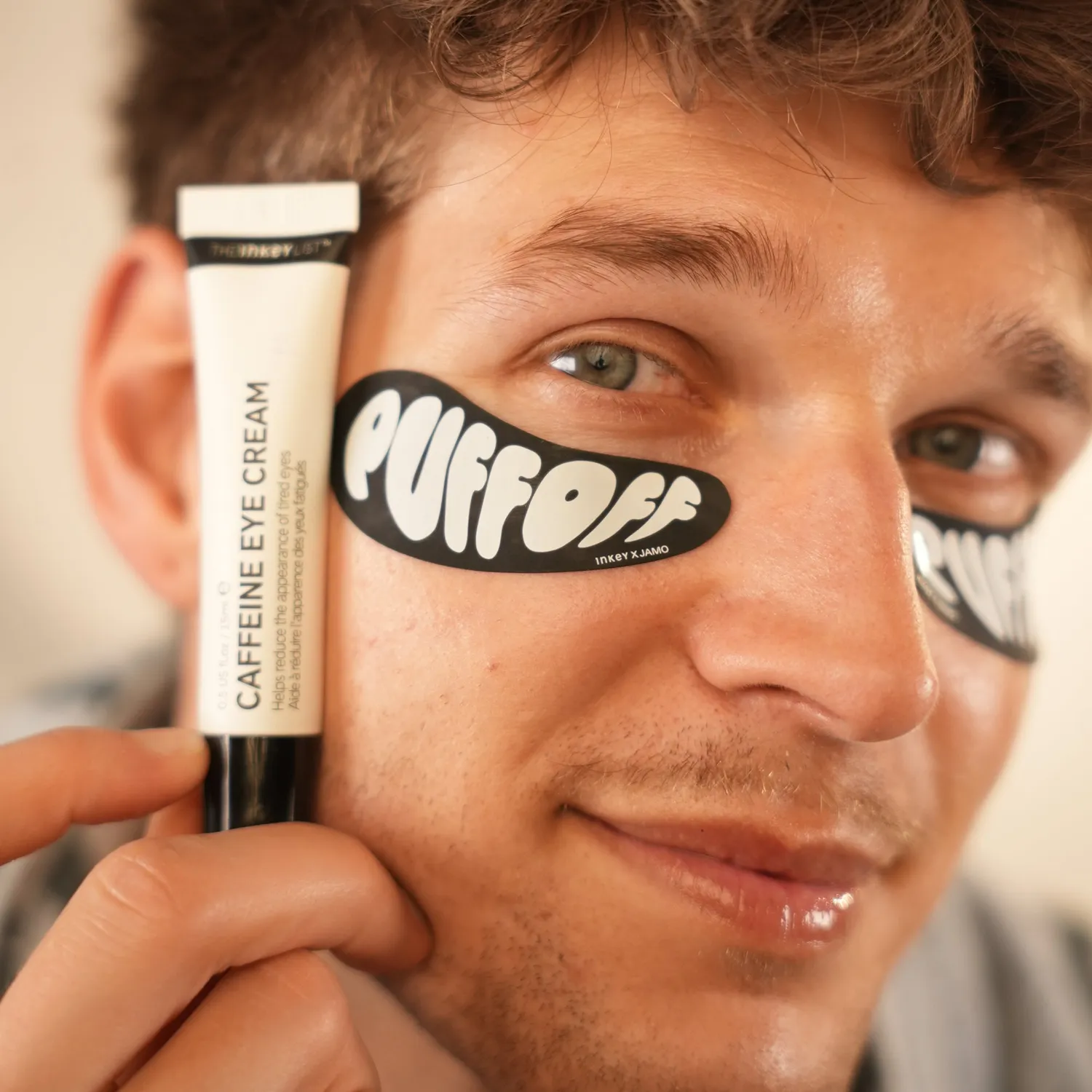 The INKEY List JAMO Reusable Eye Patches Caffeine Eye Cream Duo Augen-Set