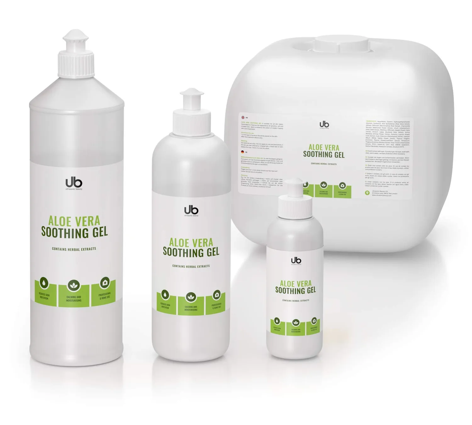 UB Aloe Vera Gel hochkonzentriert 500 ml mit Panthenol