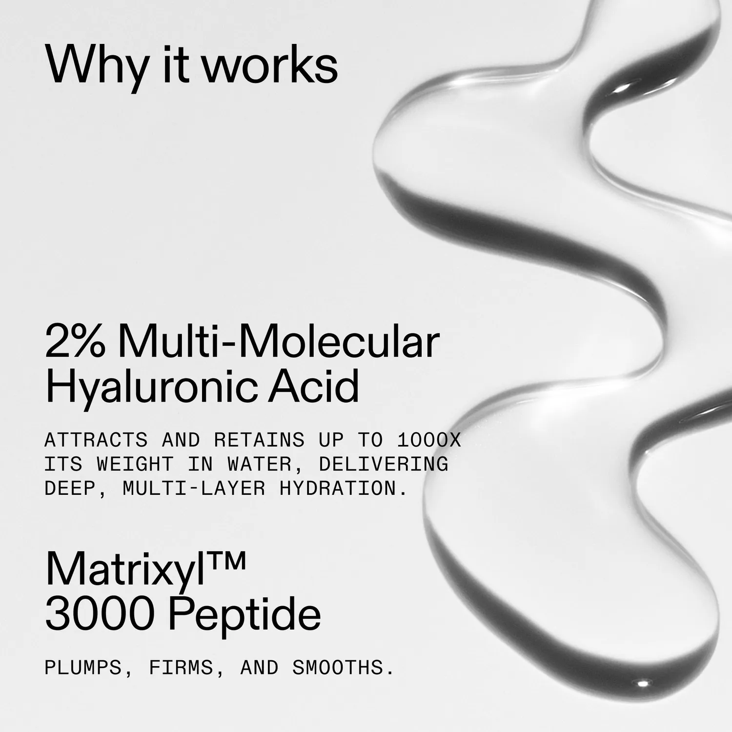 The INKEY List Hyaluronic Acid Serum Duo 2x60ml für trockene Haut