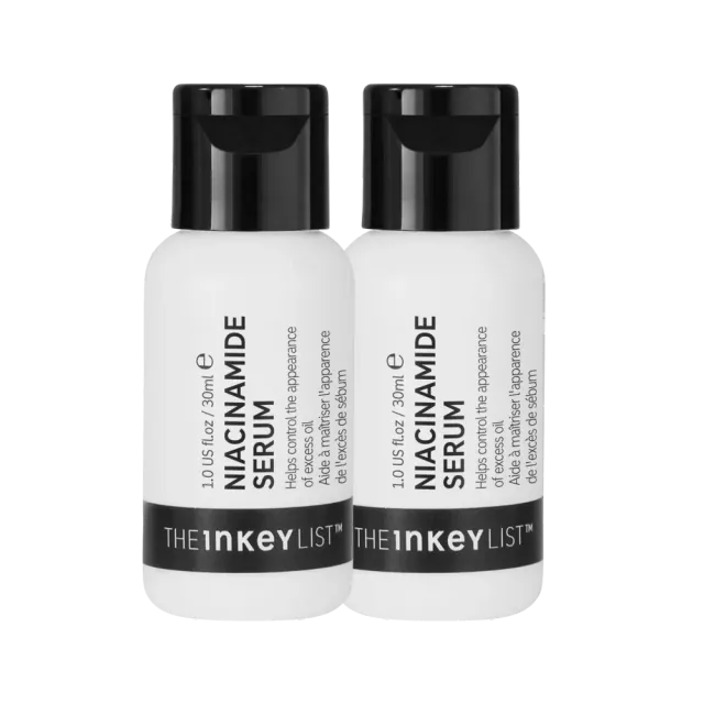 The INKEY List 10% Niacinamide Serum Duo 2x30ml für ölige Haut