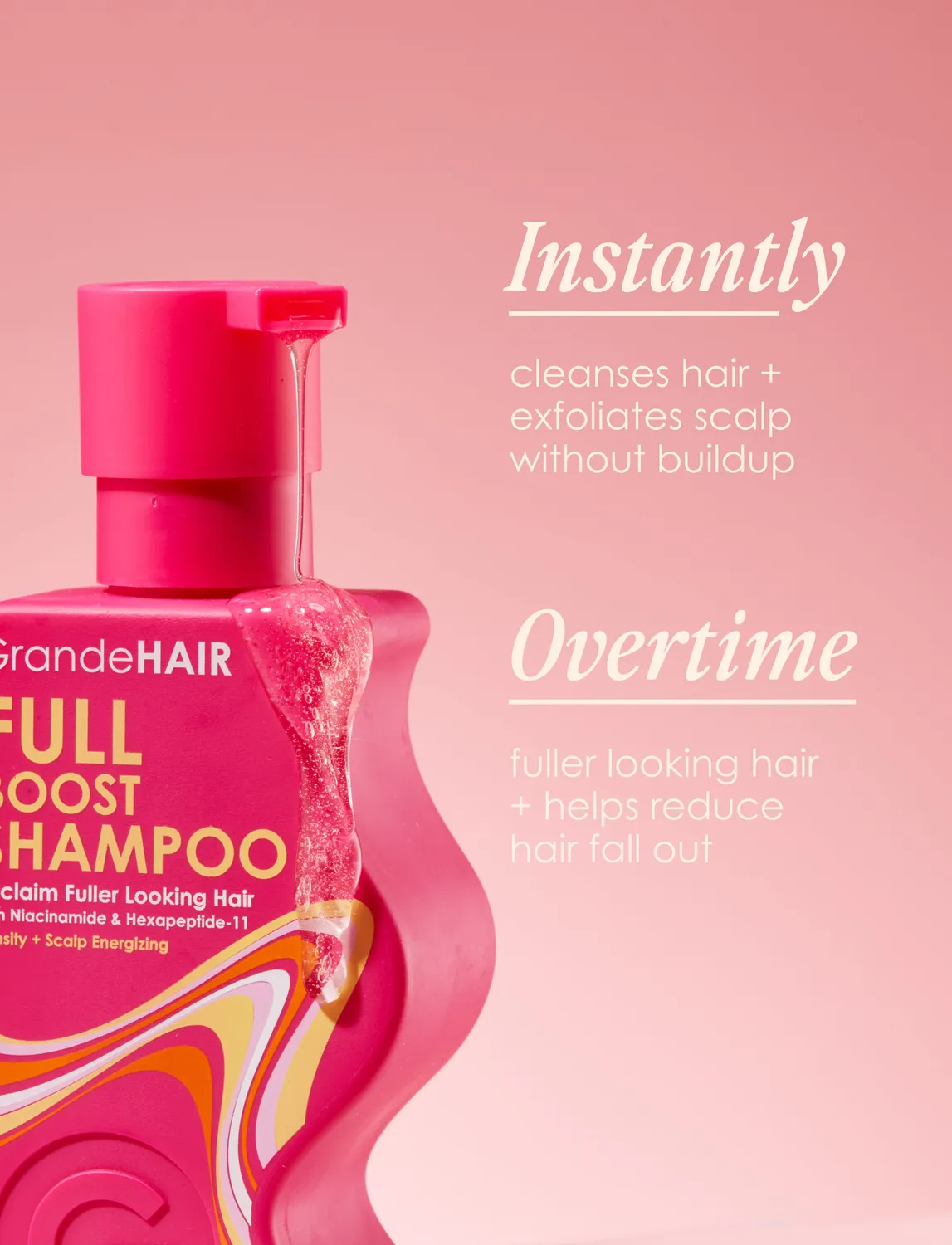 Grande Cosmetics GrandeHAIR Shampoo Full Size für dünnes Haar