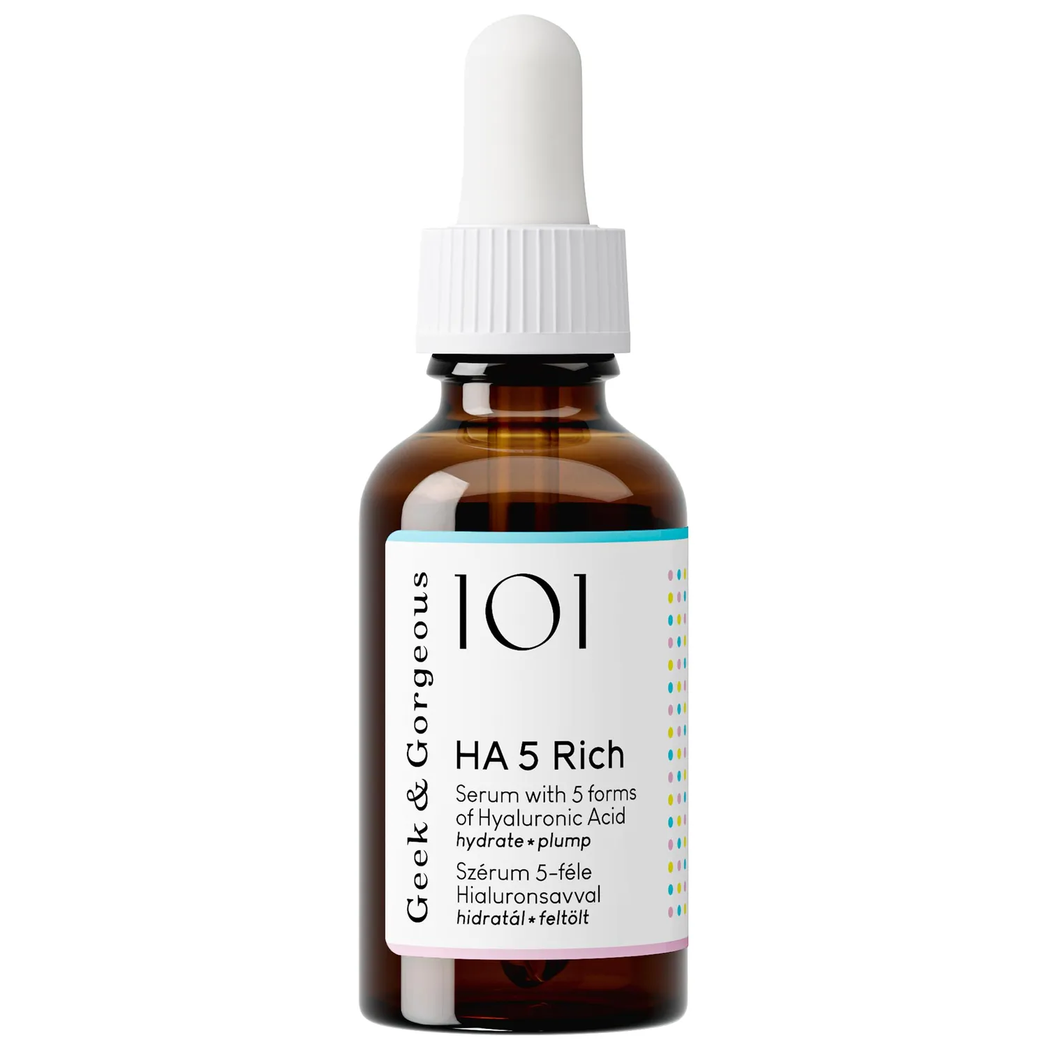 Geek & Gorgeous HA 5 Rich Hyaluron Serum 30ml trocken