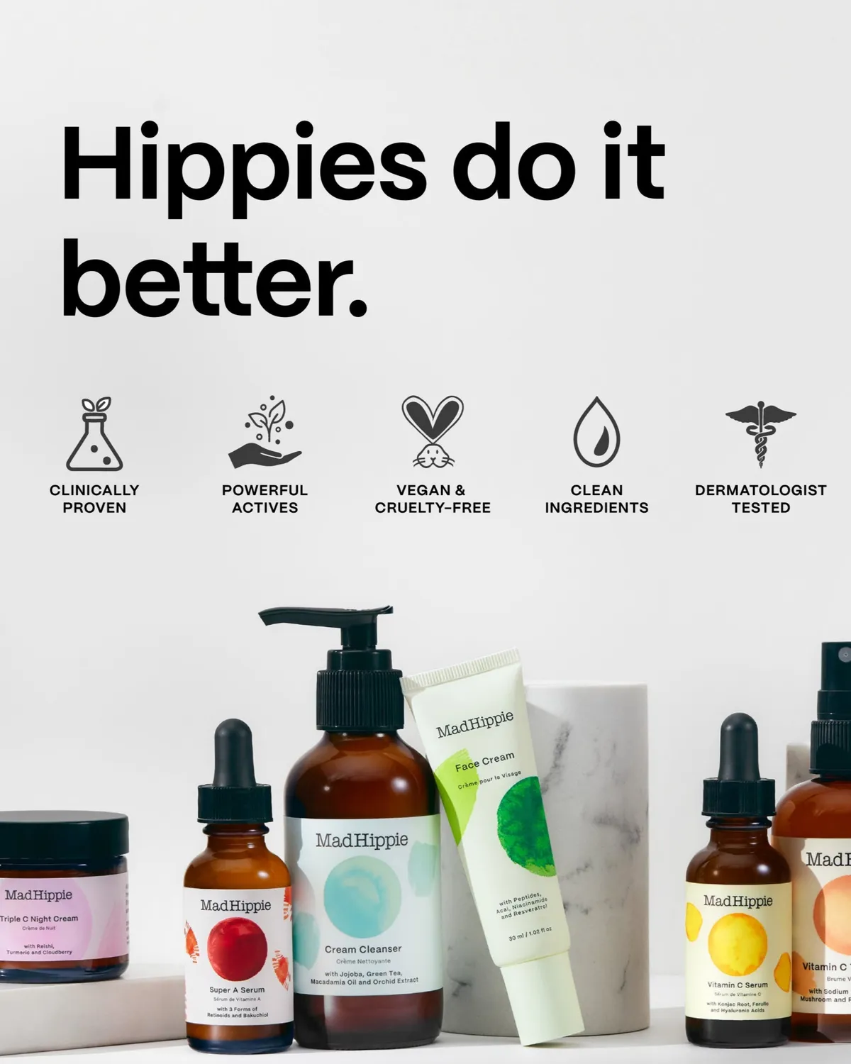 Mad Hippie Super A Serum Gesichtsserum mit Retinoiden