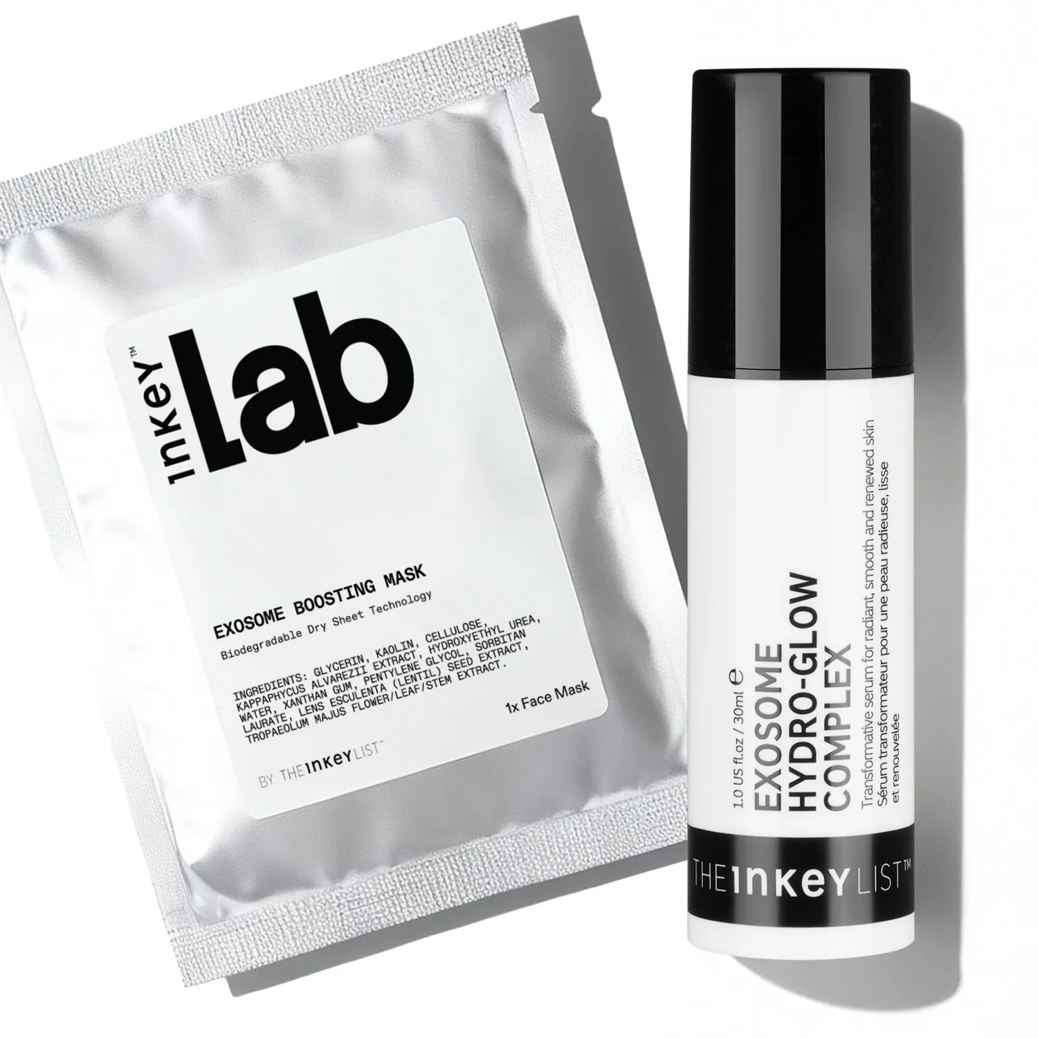 The INKEY List Exosome Glow Boosting Duo Pflegeset Glow