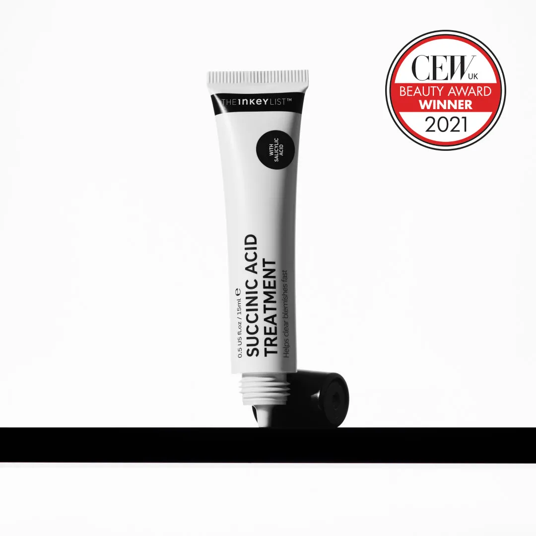 The INKEY List Succinic Acid Pickelbehandlung 15ml für unreine Haut