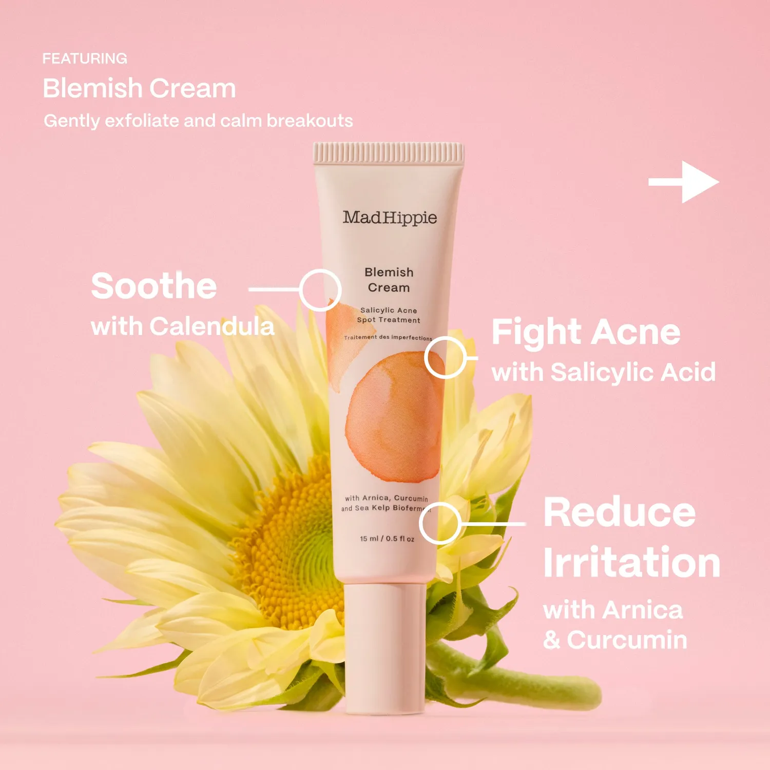 Mad Hippie Clear Skin Routine Gesichtspflege Set für unreine Haut