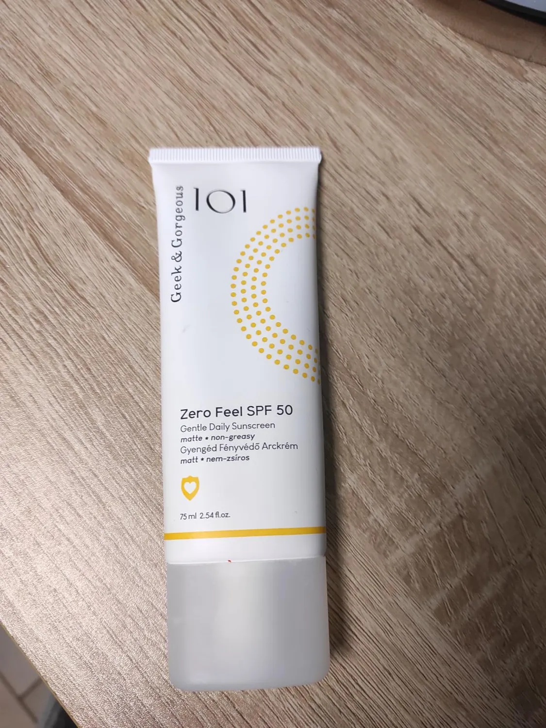 Geek+Gorgeous Zero Feel Sonnencreme SPF 50 75 ml matt
