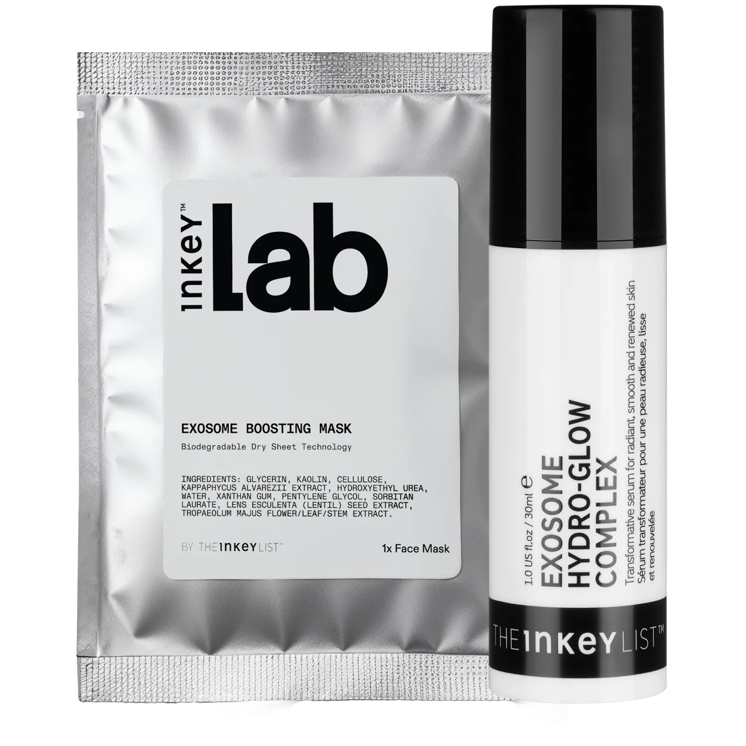 The INKEY List Exosome Glow Boosting Duo Pflegeset Glow