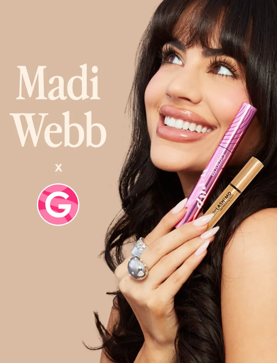 Grande Cosmetics Madi Webb Bundle Wimpernset Serum Mascara