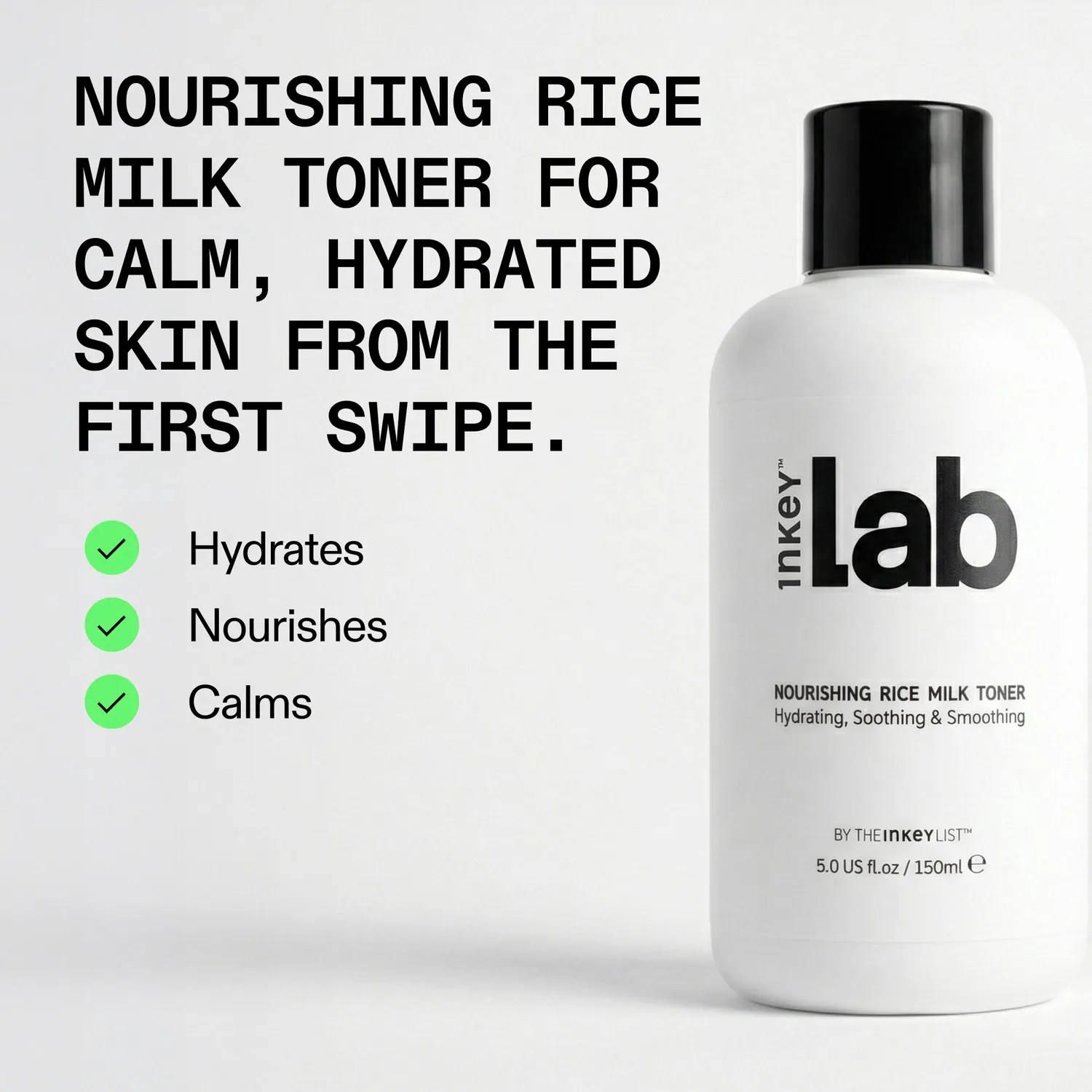 The INKEY List Rice Milk Gesichtstoner 100ml für trockene Haut