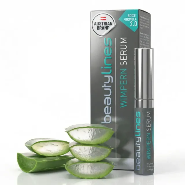 Beautylines Wimpern Serum Boost 2.0 Wimpernserum 3 ml Aloe