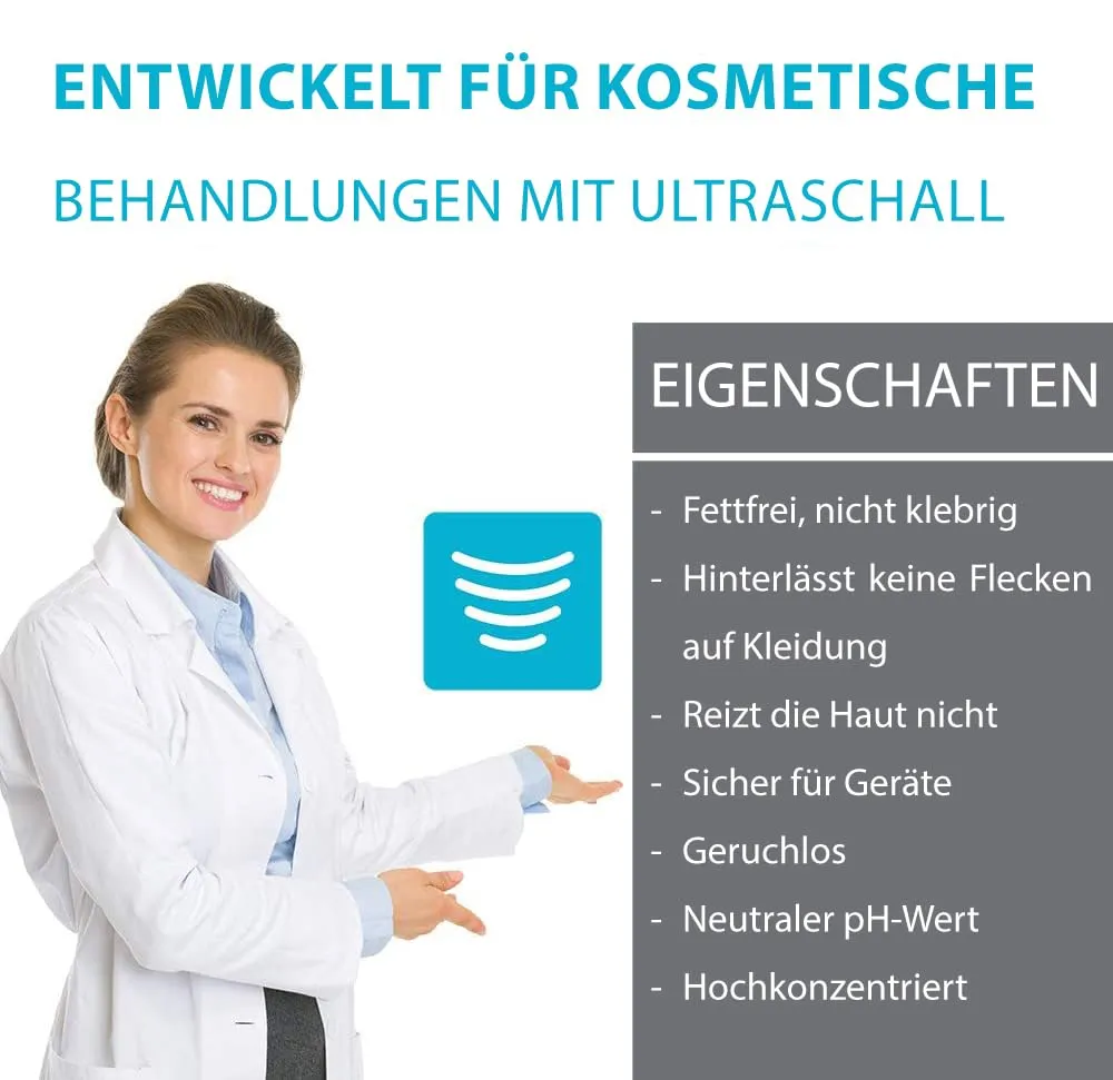 UB Naturel Ultraschallgel Hyaluron für empfindliche Haut