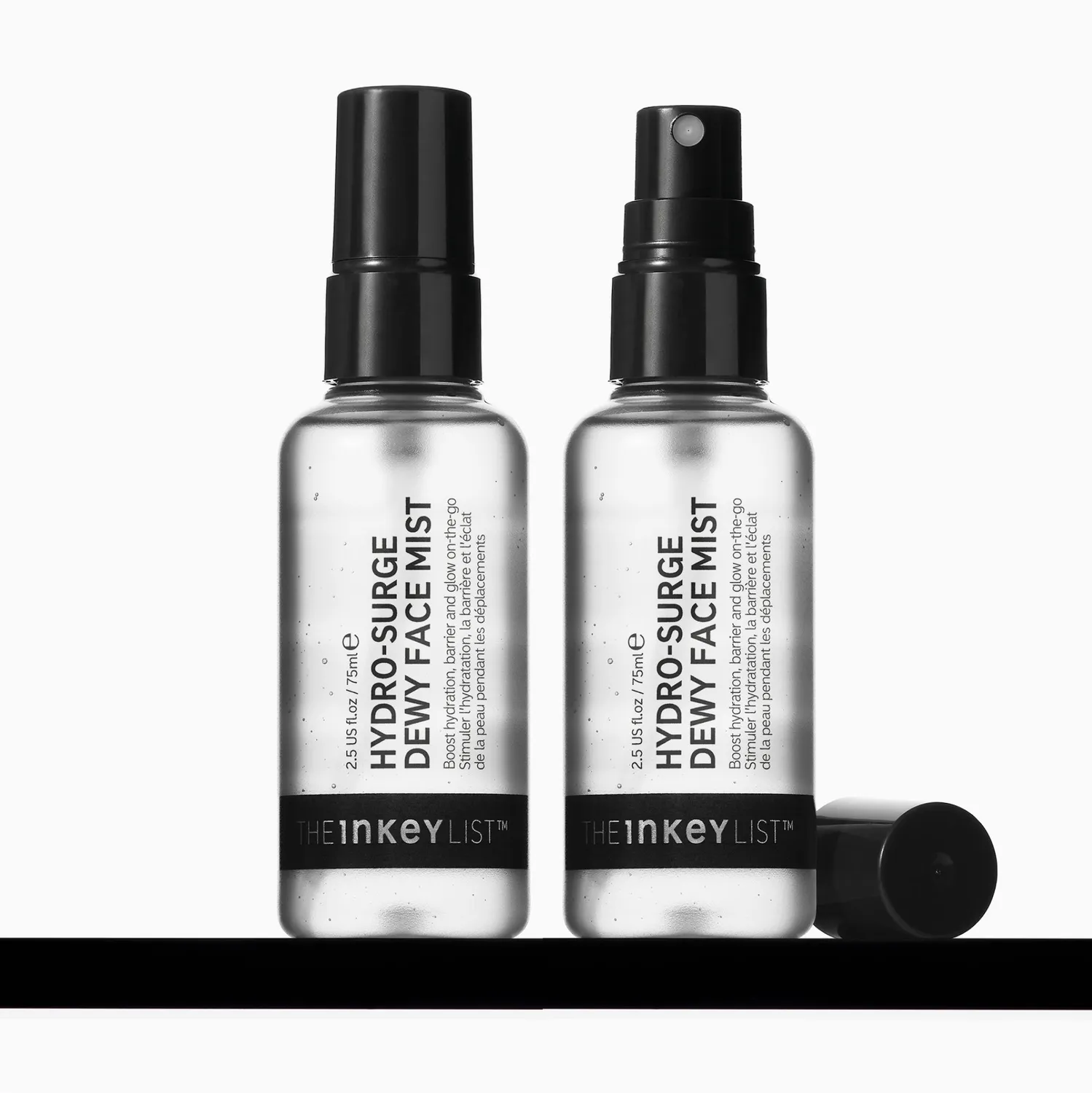 The INKEY List Hydro-surge Dewy Face Mist Duo Gesichtsspray feuchtigkeitsspendend