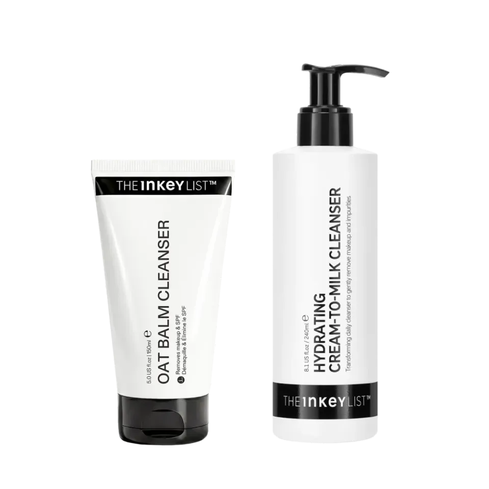 The INKEY List Hydrating Double Cleanse Duo Set Hafer trockene Haut