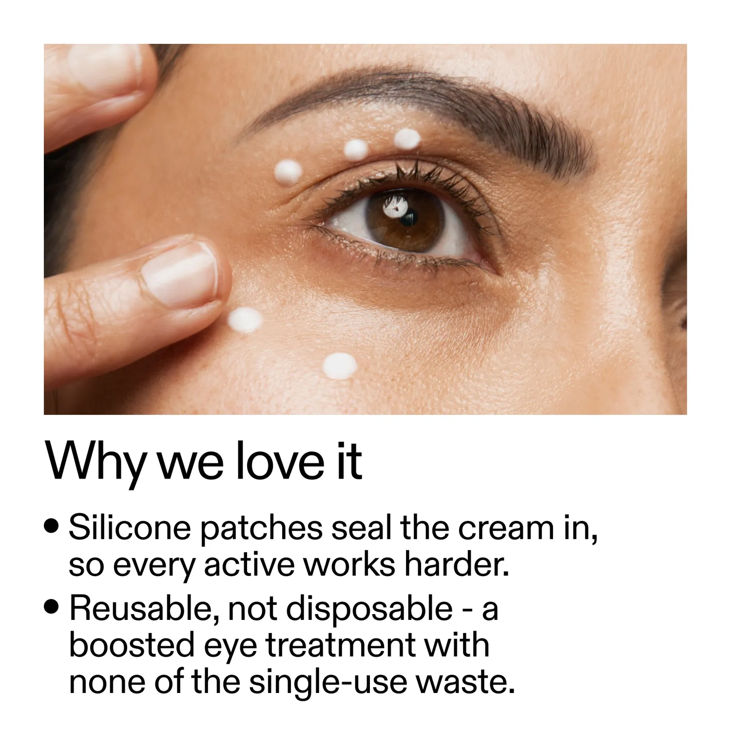 The INKEY List Bio-Active Ceramide Augencreme Duo mit Pads