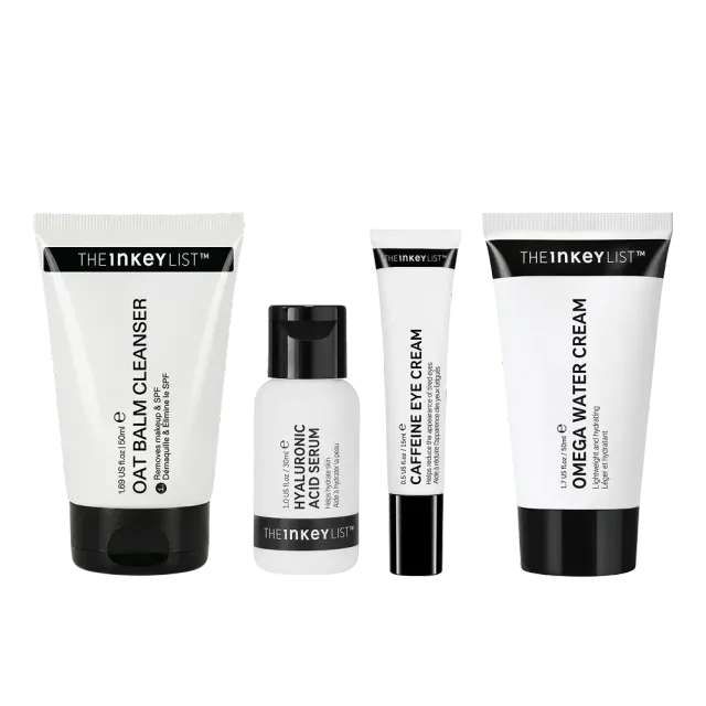 The INKEY List Travel Essentials Pflegeset 4-teilig Reise