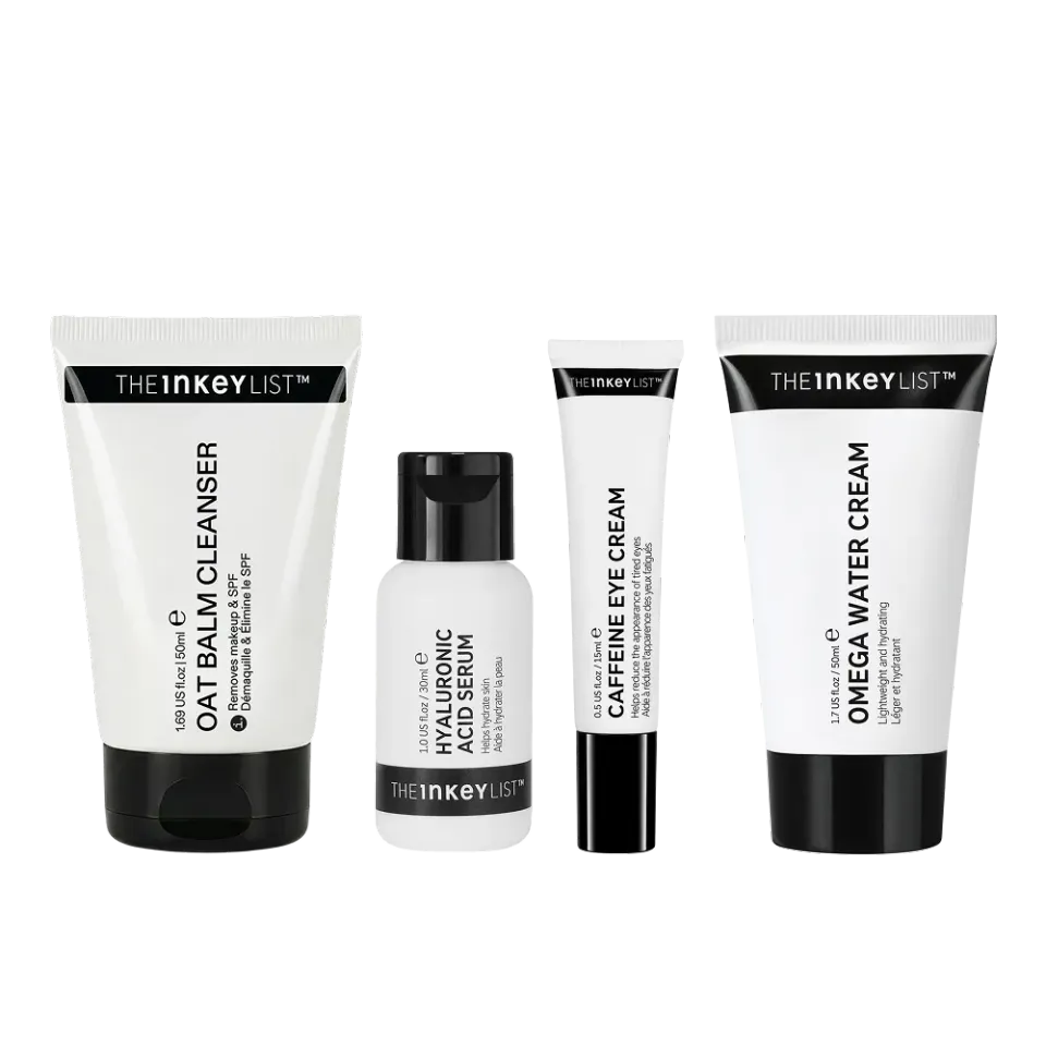 The INKEY List Travel Essentials Pflegeset 4-teilig Reise