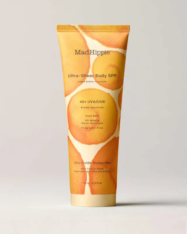 Mad Hippie Ultra-Sheer Body SPF Körper-Sonnencreme LSF 40 leicht