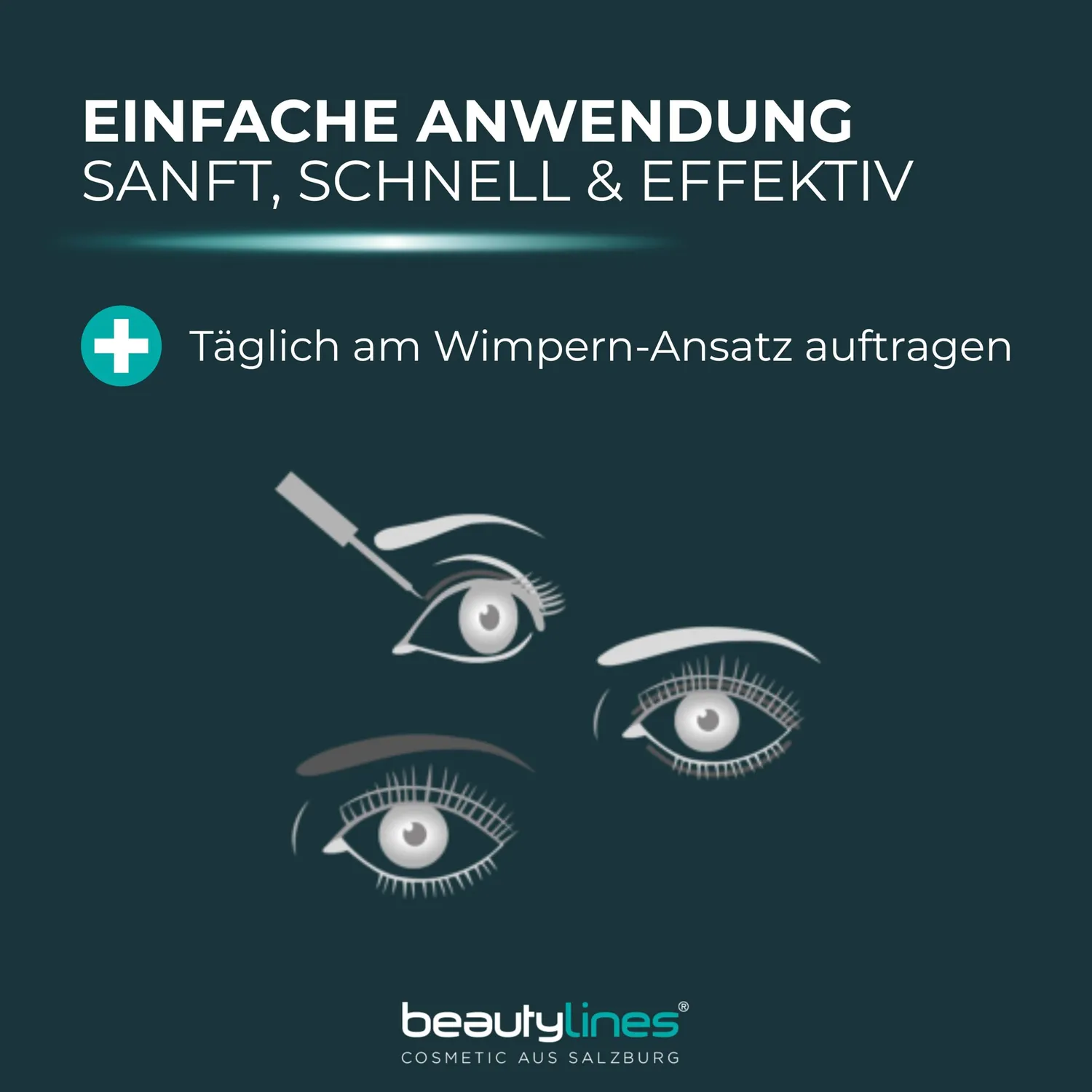 Beautylines Wimpern Serum Boost 2.0 Wimpernserum 3 ml Aloe