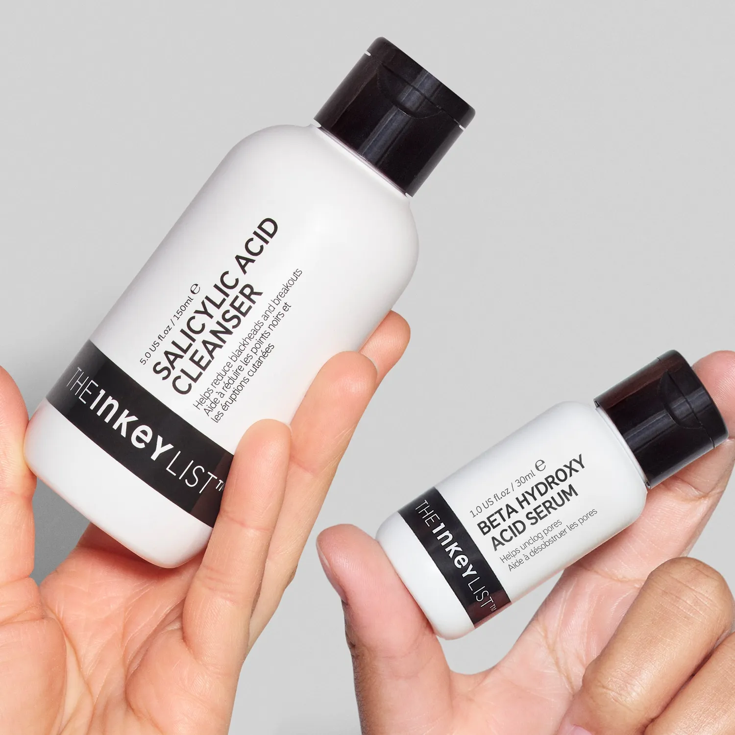 The INKEY List Deep Cleanse Duo Set 150ml+30ml mit Salicylsäure