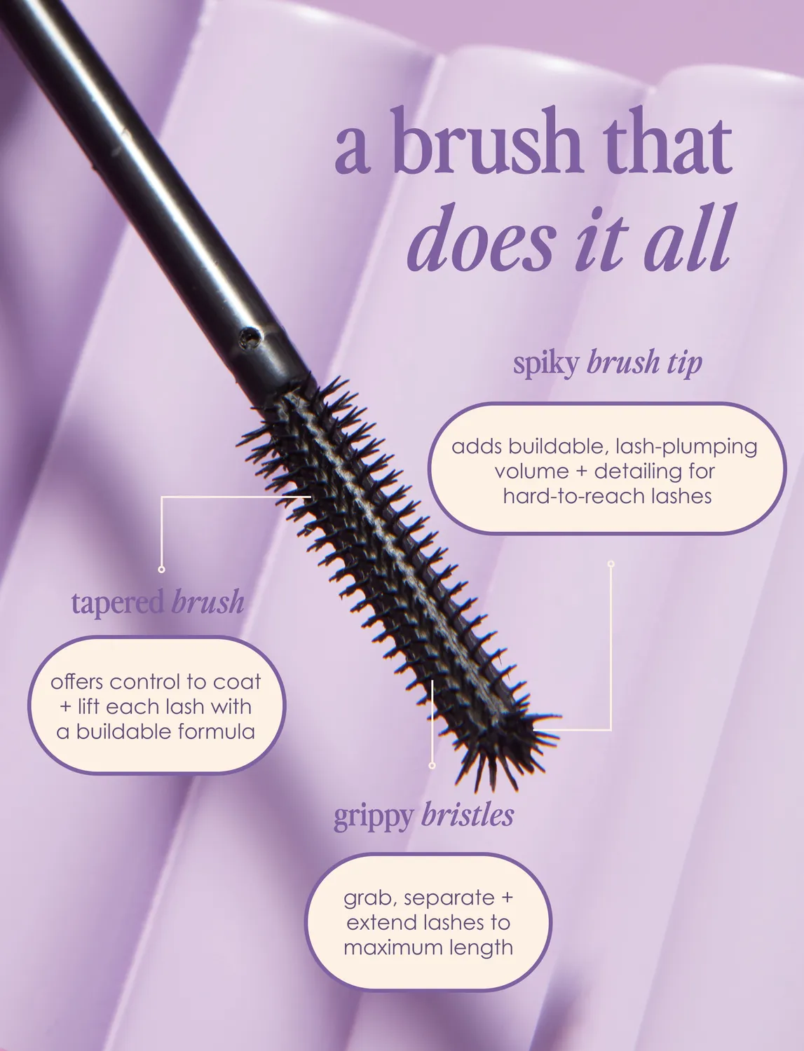 Grande Cosmetics GrandeWRAP Tubing Mascara für definierte Wimpern