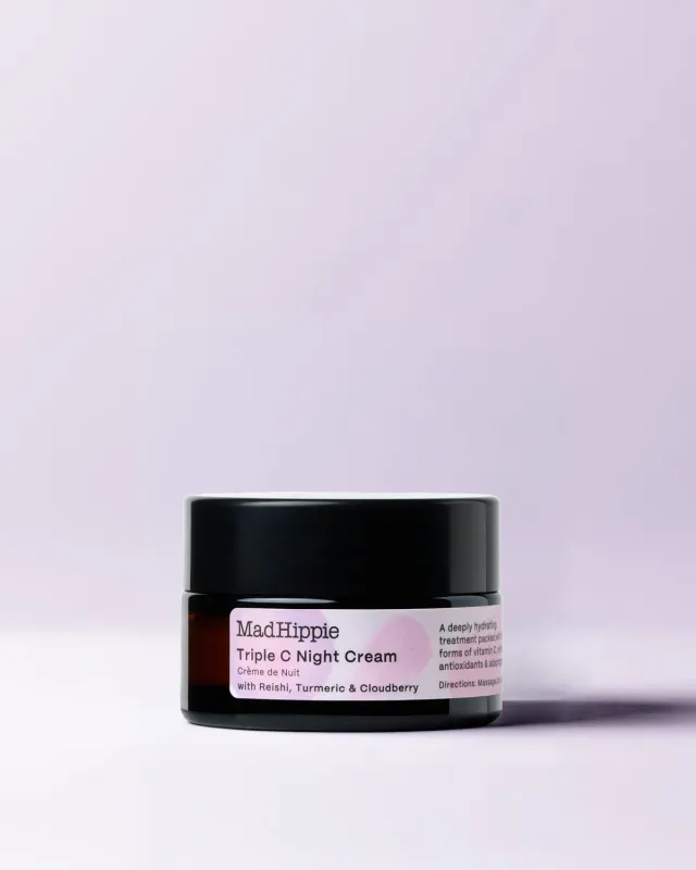 Mad Hippie Triple C Nachtcreme Mini mit Vitamin C