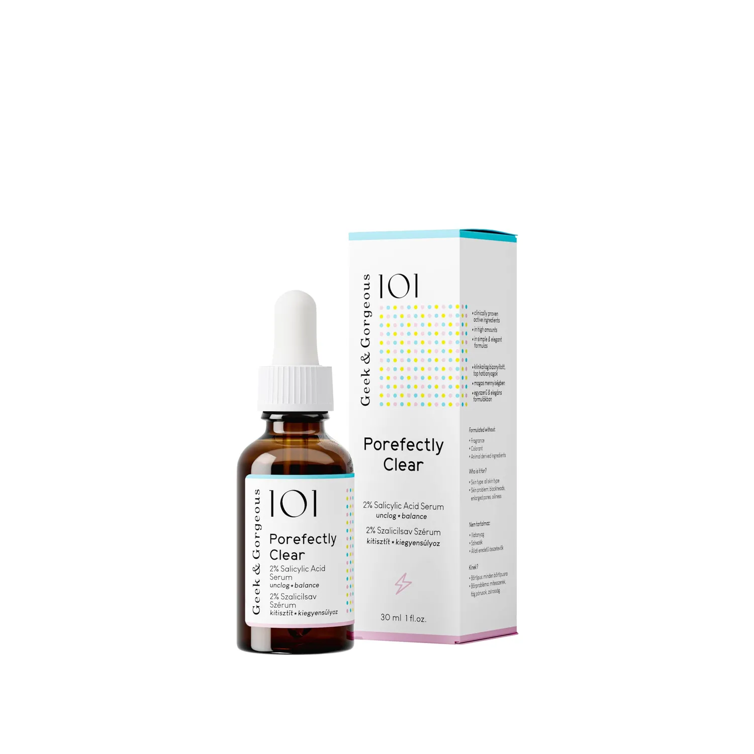Geek & Gorgeous Porefectly Clear BHA Serum 30 ml 2% für ölige Haut