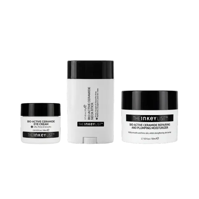 The INKEY List Bio-Active Ceramide Trio Set Gesicht Hals Augen