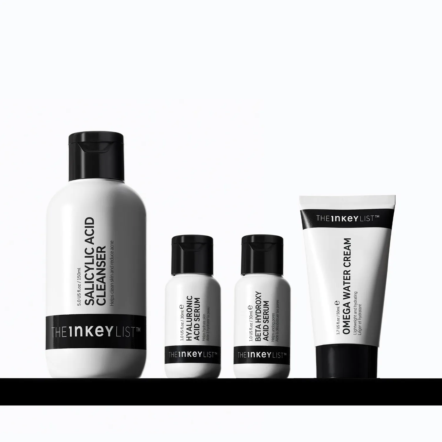 The INKEY List Blackhead Routine Pflegeset 4-teilig Mitesser