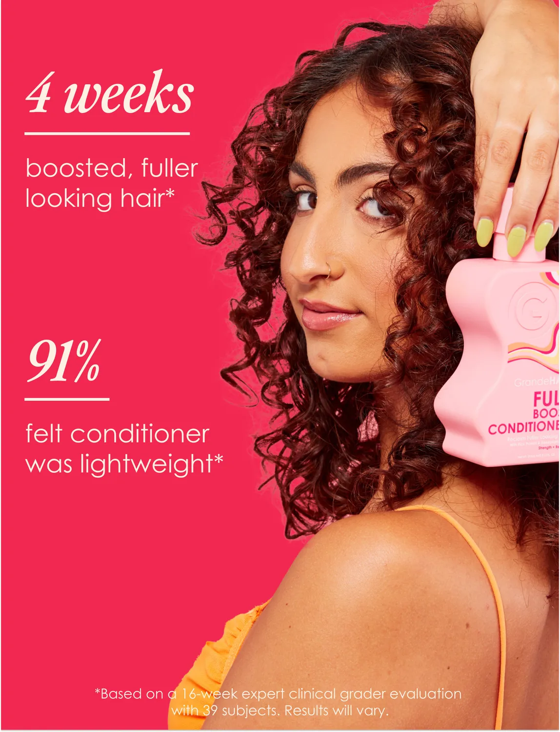 Grande Cosmetics GrandeHAIR Conditioner Travel Size für feines Haar