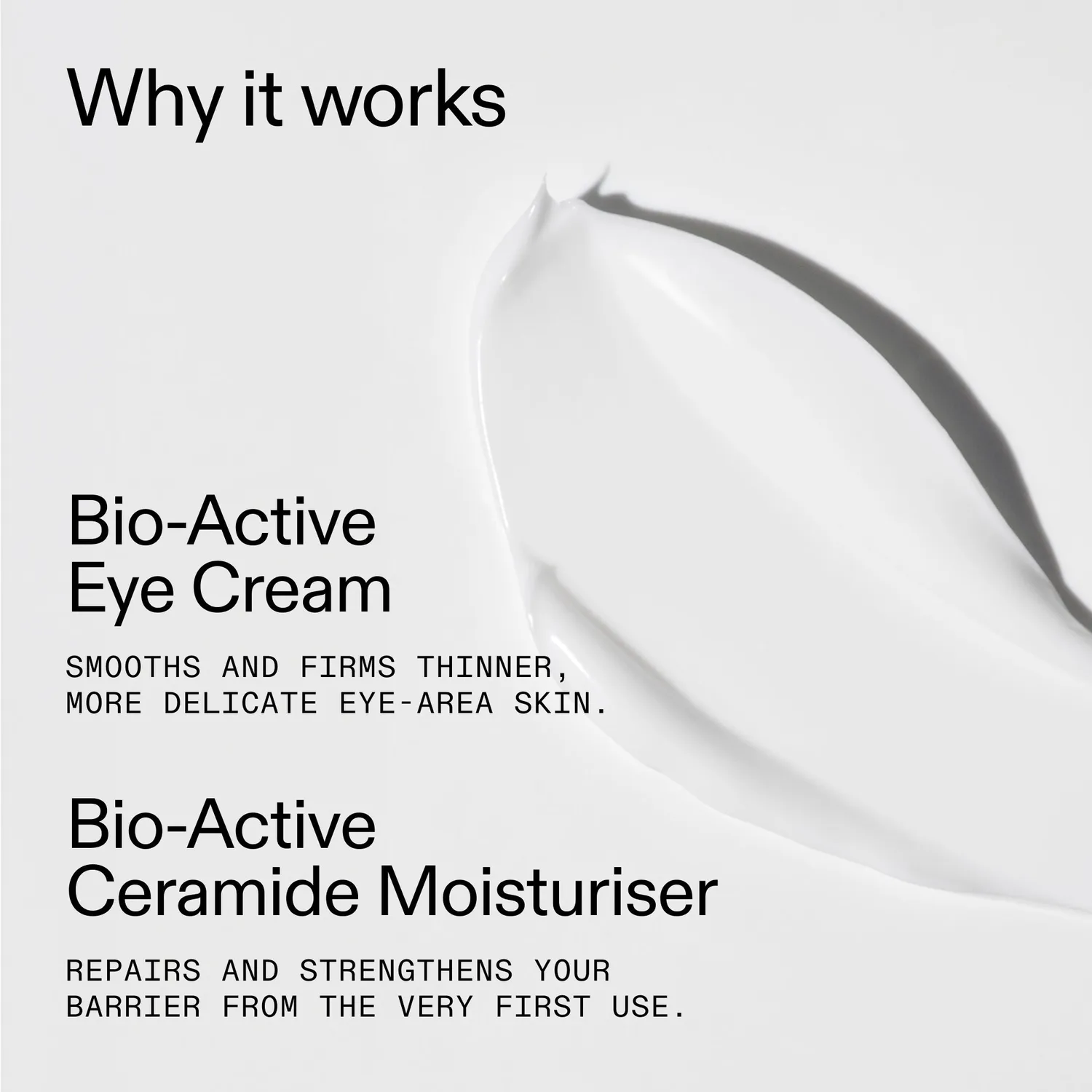 The INKEY List Ceramide Duo Gesichts- & Augencreme Barriere