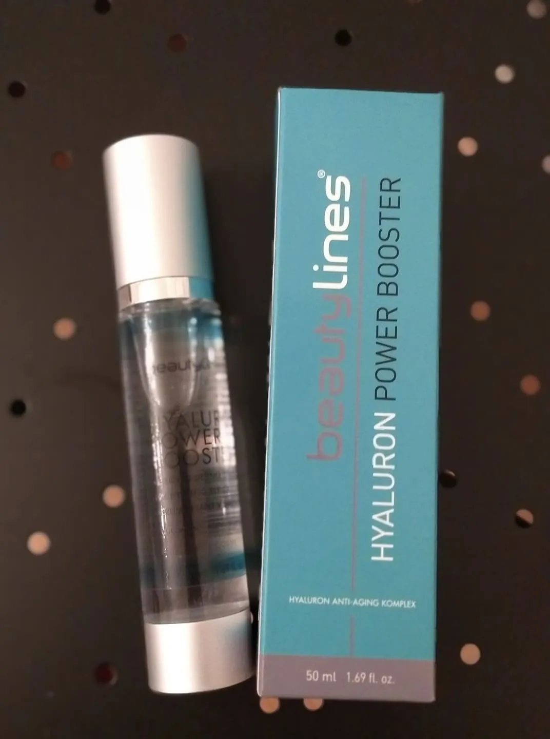 Beautylines Hyaluron Power Booster Serum 50 ml mit Argireline für trockene Haut